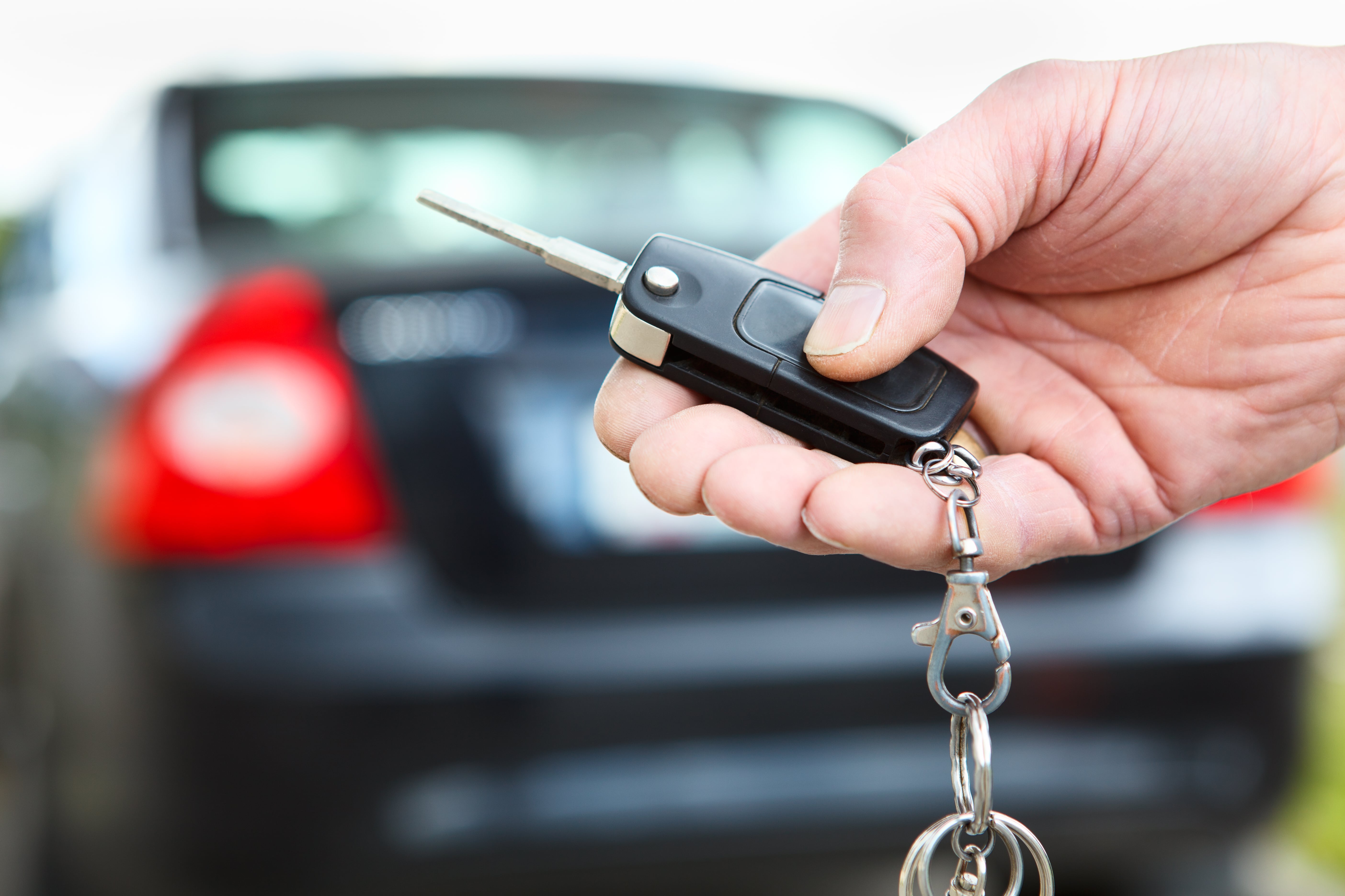 handing over the car keys